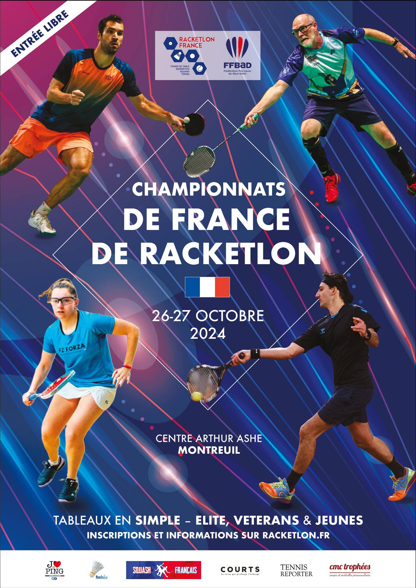 Affiche de 2èmes championnats de France