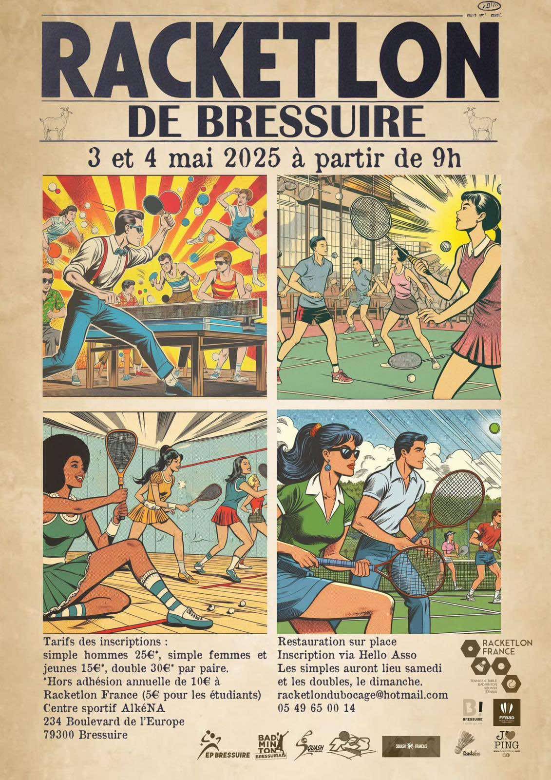 Affiche de 2ème open de Bressuire