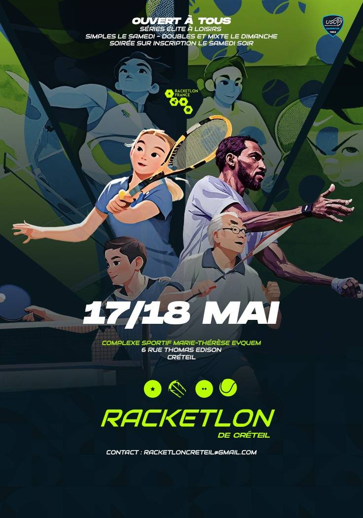 Affiche de 3ème open de Créteil